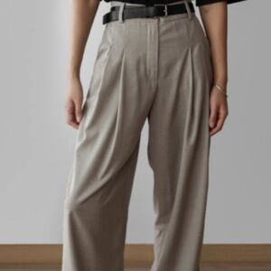 The Frankie Shop Gelso pleated trousers